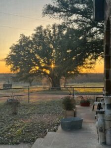 God shining down