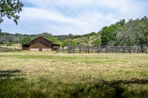 Country Corral and Barn in Hill Country
