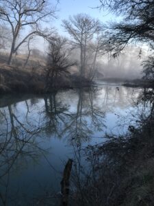 Misty Morning on the Guadalupe River