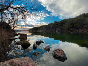 Devil\'s Waterhole Mirror