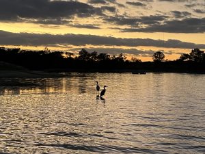 Sunset on Lake