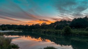 Sunset at Yates