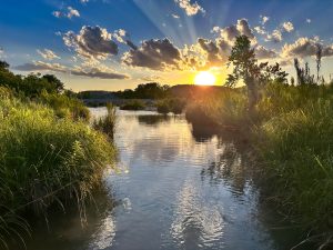 South Llano Sunset