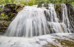 Hill Country Waterfall at Full Flow