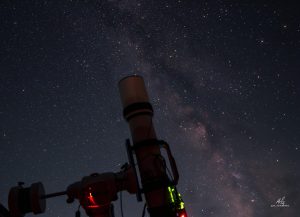 Milky Way over Backyard Observatory