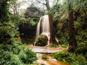 Westcave during a heavy rain